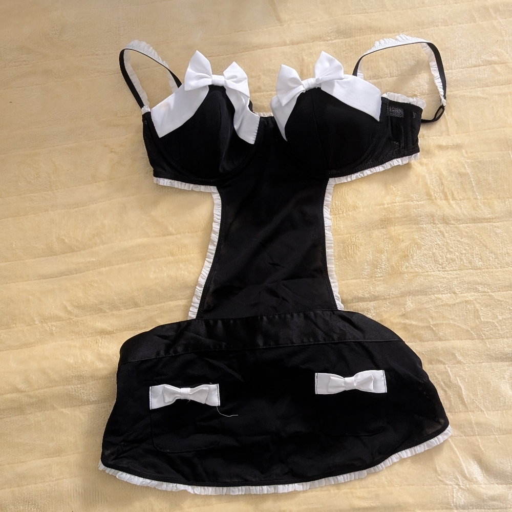 La SENZA Black and White Intimate Dress